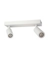 Madara Slim MR11 - 2x230V, IP20, 260x54x160, Wit, Verstelbaar, Zonder Lichtbron