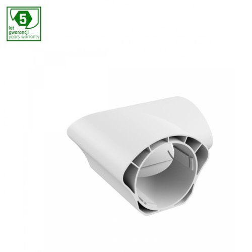 LIMEA VARIO L-connector voor armatuur - Wit, PC kunststof, 5 jaar garantie