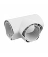 Limea Vario T-connector voor waterdichte armaturen - Wit, 5 jaar garantie, 120x60x70 mm
