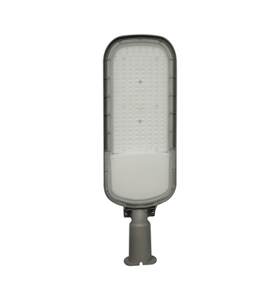 150W schemering LED straatlamp - Schemeringssensor, Ø60 mm, grijs, IP65, IK09, 230V