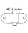 G23 naar E27 adapter