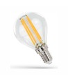 E14 5,5W LED-lamp - G45, kooldraad