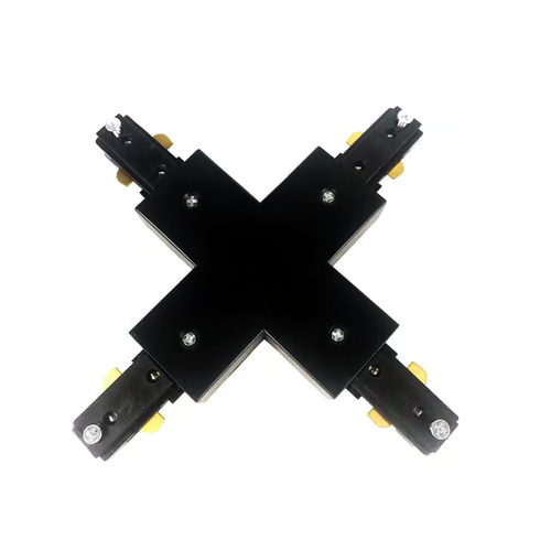 LEDlife X-connector voor railspots - Zwart, 1-fase, 1F3W