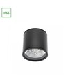 Plafondlamp AR111, GU10 - IP65, zwart, aluminium, opbouw, zonder lichtbron