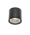 Plafondlamp AR111, GU10 - IP65, zwart, aluminium, opbouw, zonder lichtbron