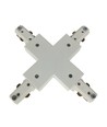 LEDlife X-connector voor railspots - Wit, 1-fase, 1F3W