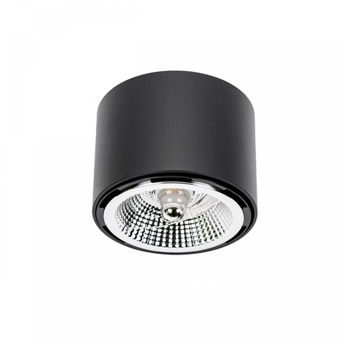 CHLOE AR111 GU10 - P20, rond, zwart, zonder lichtbron