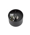 CHLOE AR111 GU10 - P20, rond, zwart, zonder lichtbron