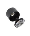 CHLOE AR111 GU10 - P20, rond, zwart, zonder lichtbron
