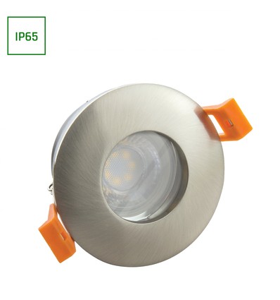 FIALE IV GU10 inbouwspot - IP65 badkamer, wit, zonder lichtbron