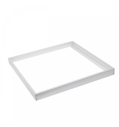 60x60 opbouwframe voor LED paneel - Wit, hoogte 4,5-5cm, voor Algine armaturen
