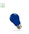 E27 4,9W Blauwe LED-lamp - A50, mat