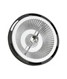 GU10 10W LED spot - AR111, 20° stralingshoek, 5 jaar garantie, zwarte behuizing