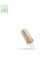 LED 2W G4 - 12V, Kolom, Siliconen, Warm wit, Spectrum