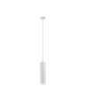 Madara GU10 hanglamp met ring - Wit, 1m snoer, Ø55x200mm, IP20, zonder lichtbron