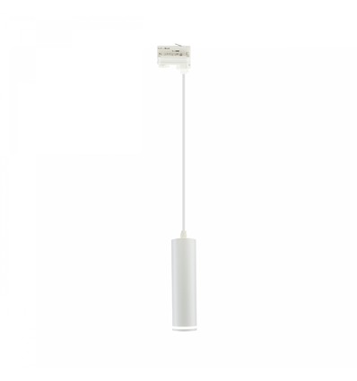 3-fasen GU10 Pendellamp - Wit, IP20, excl. lichtbron