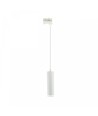 3-fasen GU10 Pendellamp - Wit, IP20, excl. lichtbron