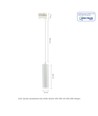 3-fasen GU10 Pendellamp - Wit, IP20, excl. lichtbron