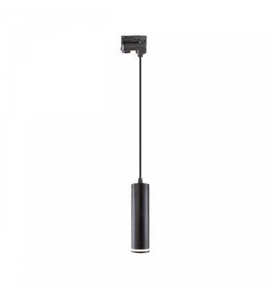 MADARA MINI RING GU10 HANGLAMP VOOR 3-FASE RAIL 230V IP25 FI55*200MM ZWART