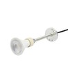 MADARA MINI RING GU10 HANGLAMP VOOR 3-FASE RAIL 230V IP25 FI55*200MM ZWART