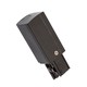 Aansluiting voor 3-fase rails - Links, Zwart, Spectrum