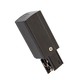Aansluiting voor 3-fase rails - Rechts, Zwart, Spectrum