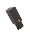 Aansluiting voor 3-fase rails - Rechts, Zwart, Spectrum