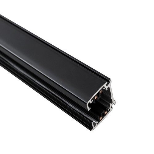 2m 3-fase rails voor spots - Zwart, Spectrum