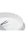 20W LED Technic lamp - IP54, IK07, Ovaal, 4000K, PIR-sensor