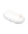 20W LED Technic lamp - IP54, IK07, Ovaal, 4000K, PIR-sensor