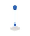 18W ALBENE ECO LED lamp - 1400lm, IP20, warm wit, wit met blauw snoer