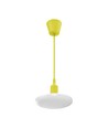 18W Albene Eco LED pendel, Geel - 1400lm, 3000K, warm wit, decoratieve plafondlamp