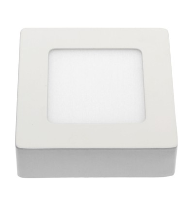 6W 12x12cm LED opbouwpaneel - 3000K (Warm wit)