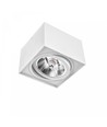 GU10 Chloe AR111 - IP20, vierkant, wit, zonder lichtbron