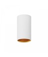 CHLOE TUBA GU10 plafondspot - Wit, Ø7cm, IP20 binnen, zonder lichtbron