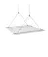Draadset voor LED-paneel - 130 cm, geschikt voor 60x60 cm, 120x30 cm en 120x60 cm panelen
