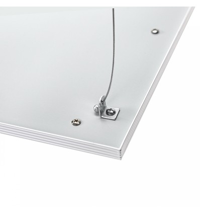 Ophangset voor 60x60 en 30x120 LED-panels - 1m, set van 4 stuks, verstelbaar