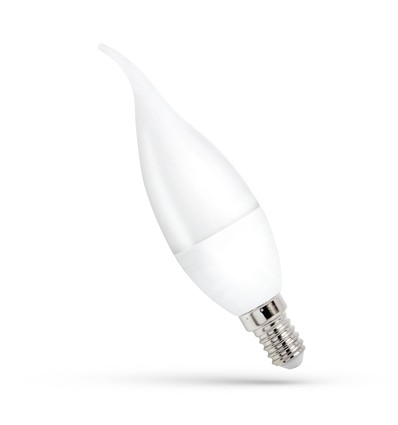 E14 8W LED kaarslamp - 710lm, warm wit, 160° lichtbundel