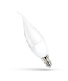 E14 8W LED kaarslamp - 710lm, warm wit, 160° lichtbundel