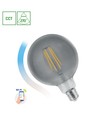 E27 4,9W LED globe lamp - G95, grote bolvorm, voor open armaturen