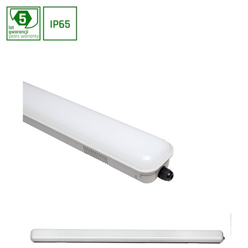120cm 36W Limea LED armatuur - 2900lm, IP65, 6000K, melkwitte cover