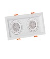 MDD Mini Due GU10 x 2 wit, zonder lichtbron