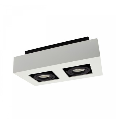 GU10 wandlamp met up/down licht - IP44 buiten, zwart, zonder lichtbron