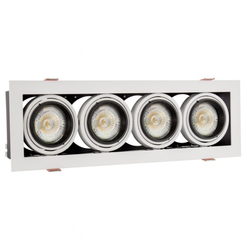 GU10 Wand/plafond spot - Wit, zonder lichtbron