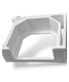 Shelly DIN-rail adapter - Gen2 apparaten (Shelly Plus I4, I4 DC, Plus 1, Plus 1PM, Plus 2PM, 0-10V Dimmer)
