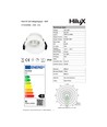 6W HiluX D7 Gen2 dimbaar RA95 - Buiten, 420lm, 70lm/w, 2700K, Wit