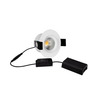 D8 Tilt360 Full Spectrum LED inbouwspot RA97 - 2700K, Wit