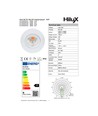 HiluX D8 Tilt360 - Full Spectrum LED Inbouwspot, RA97, 2700K, Zwart
