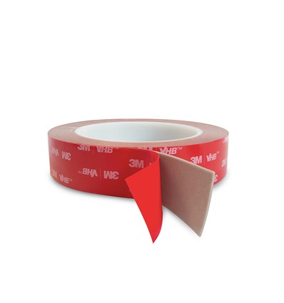 3M VHB Dubbelzijdig plakband - 25mm breed, 5m rol