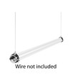 120cm 38W Dura69 LED-armatuur, doorvoerbedraad - IP69, IK08, 1-10V, RA90